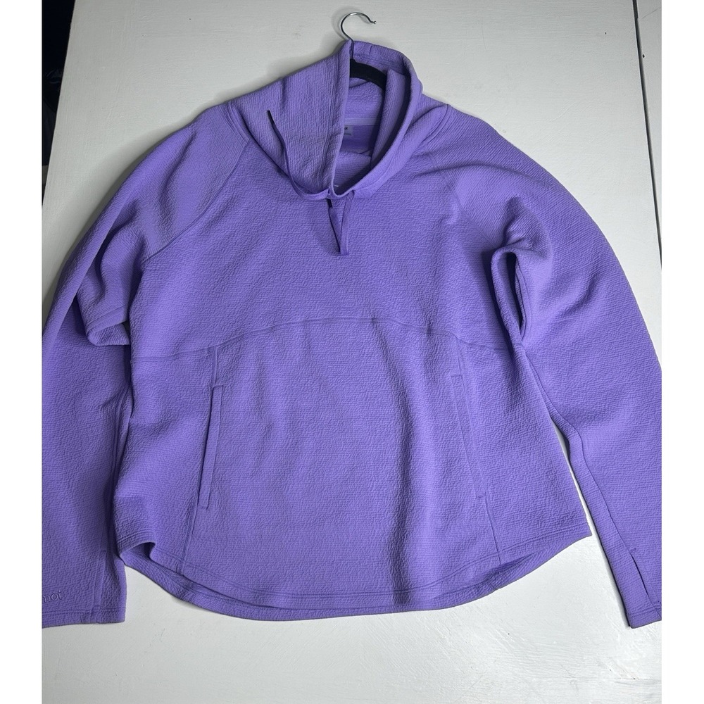 Marmot Annie Cowl Neck Pullover Sweater Purple Size Women's XL